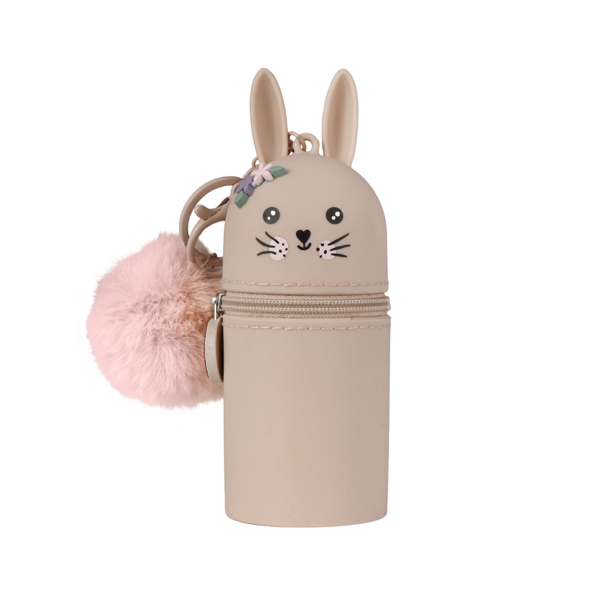 Lulubug Handmade Mini Silikon Anhänger „Hase Hoppy“