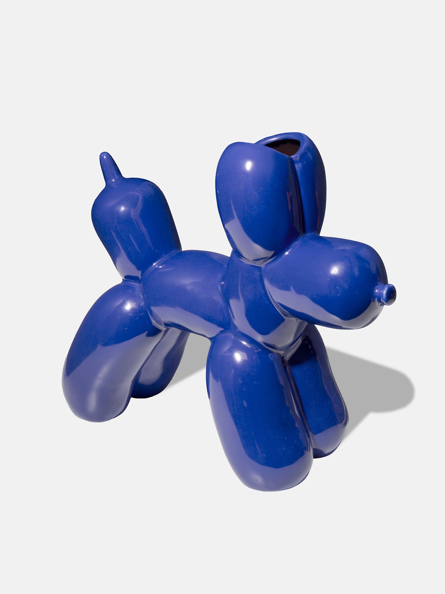 DOIY Bobby Vase Hund Blau