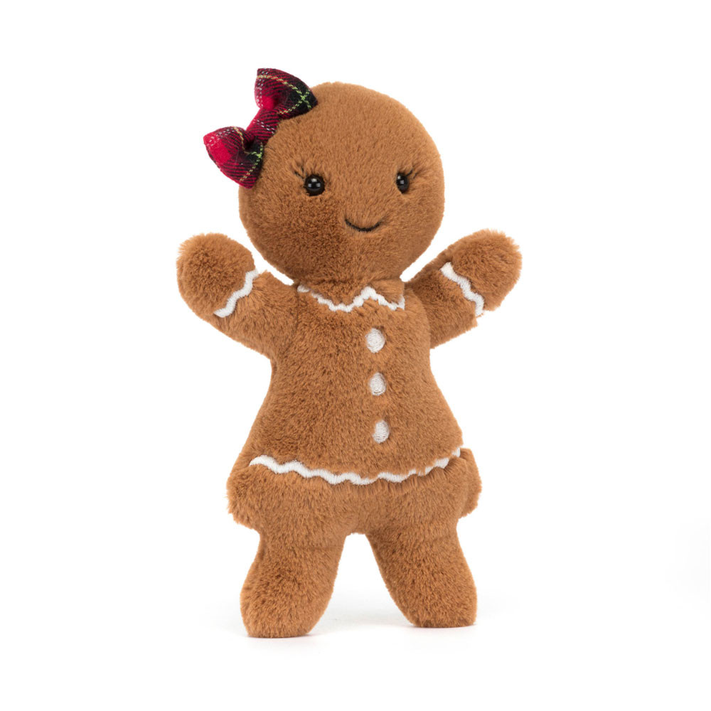 Jellycat Jolly Gingerbread Ruby 20cm Christmas