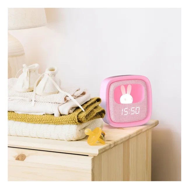 MOB BILLY CLOCK AND LIGHT - MARSHMALLOW