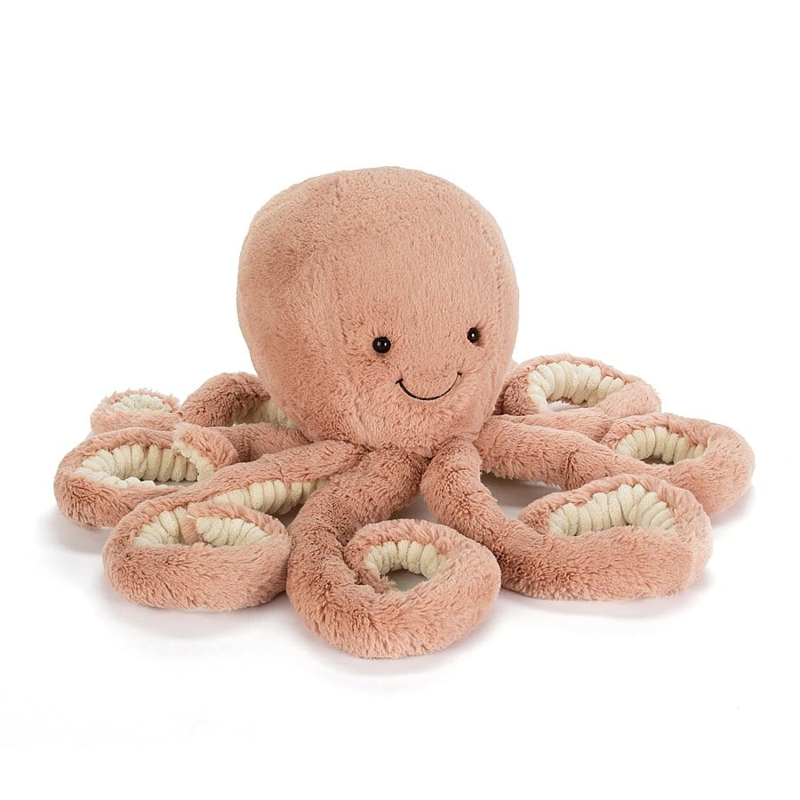 Jellycat Kuscheltier Odell Octopus – Plüsch-Oktopus 49cm 