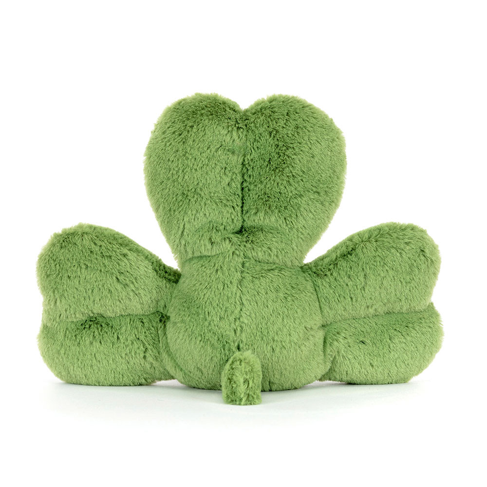 Jellycat Amuseables Siofra Shamrock - lustiger Kleeblatt 12cm x 15cm x 8cm