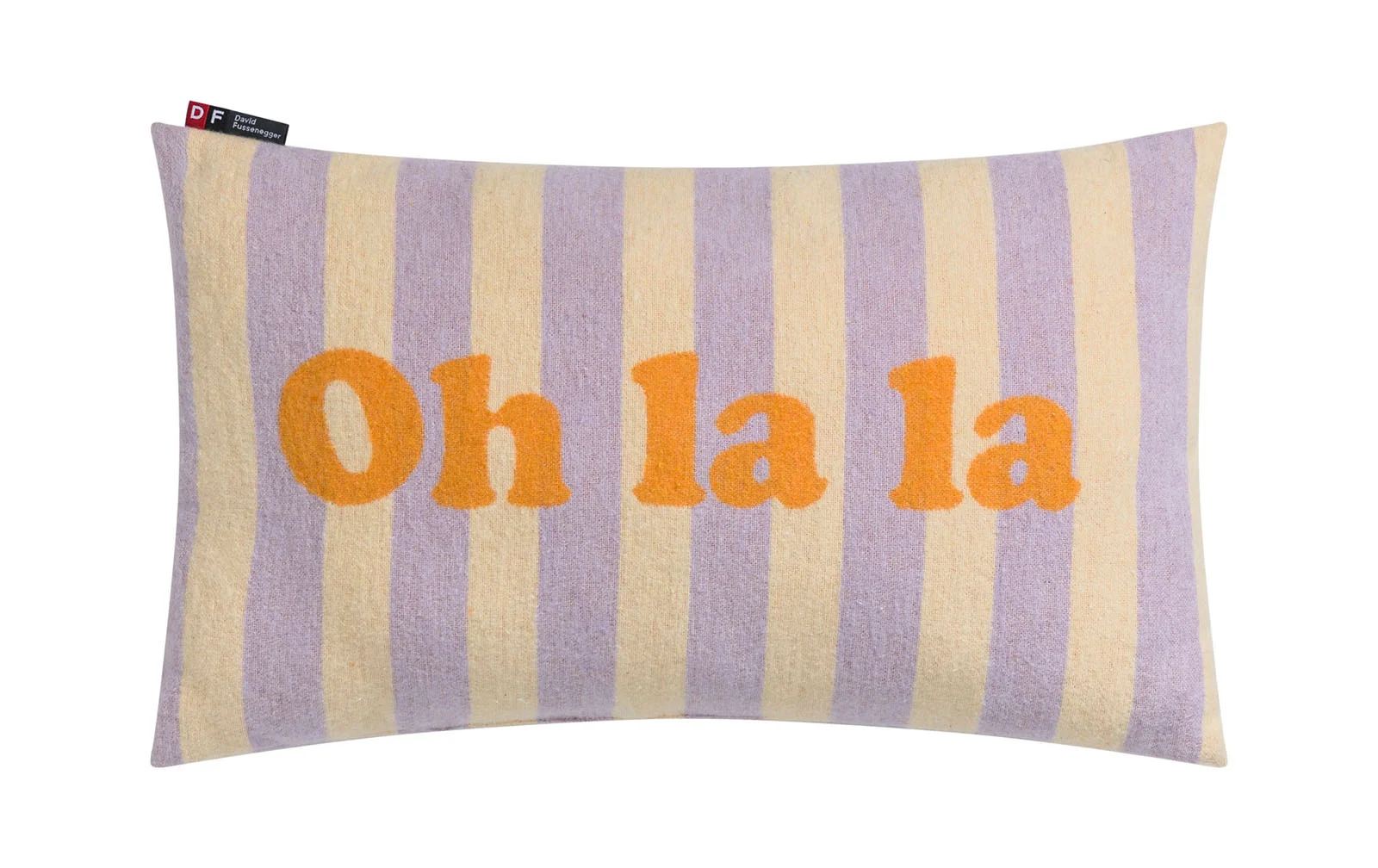David Fussenegger Kissen Silvretta „Oh la la“ inkl. Füllung (GRS) hellviola 50x30cm 