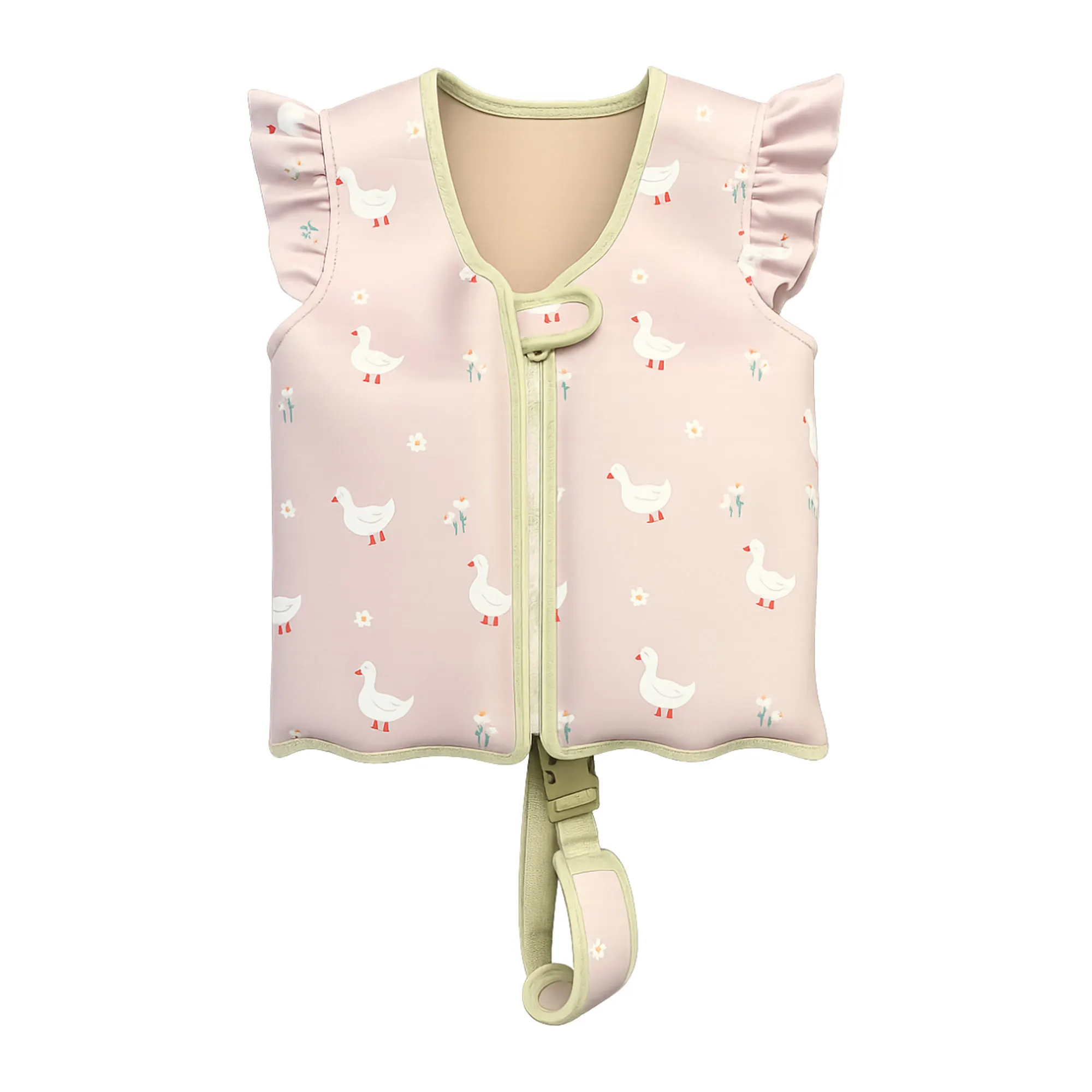 JEP KIDS - SLIPSTOP Schwimmweste - Goose Pink - Gänse 