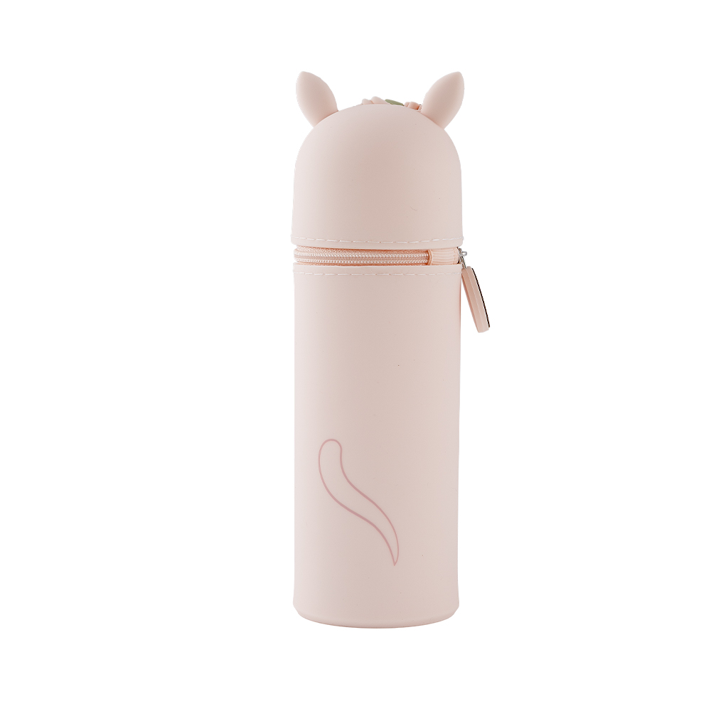 Lulubug Handmade Lustiges Tiermäppchen aus Silikon Känguru „Rosy“