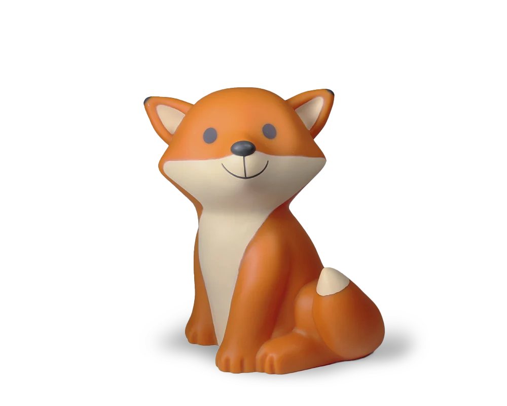 Atelier Pierre Cesar Fox - Fuchs Nachtlampe wiederaufladbar Höhe 20 cm 