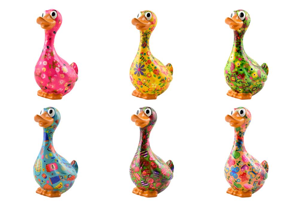 Pomme Pidou Spardose Gans Gaston Grösse "M" 12,5x10,3x21 cm