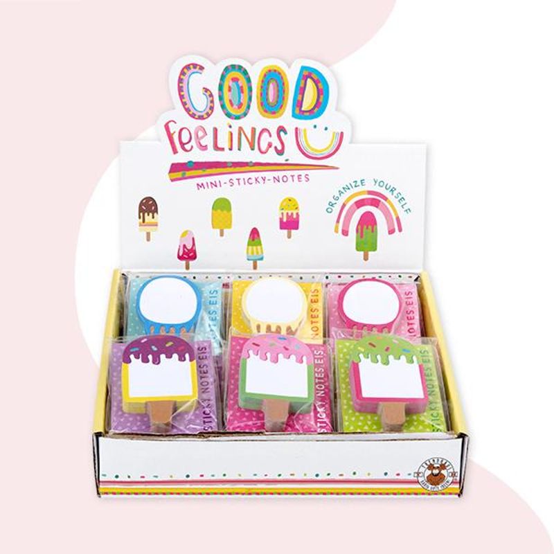 Trendhaus Good Feelings Mini Sticky Notes Eismotive 