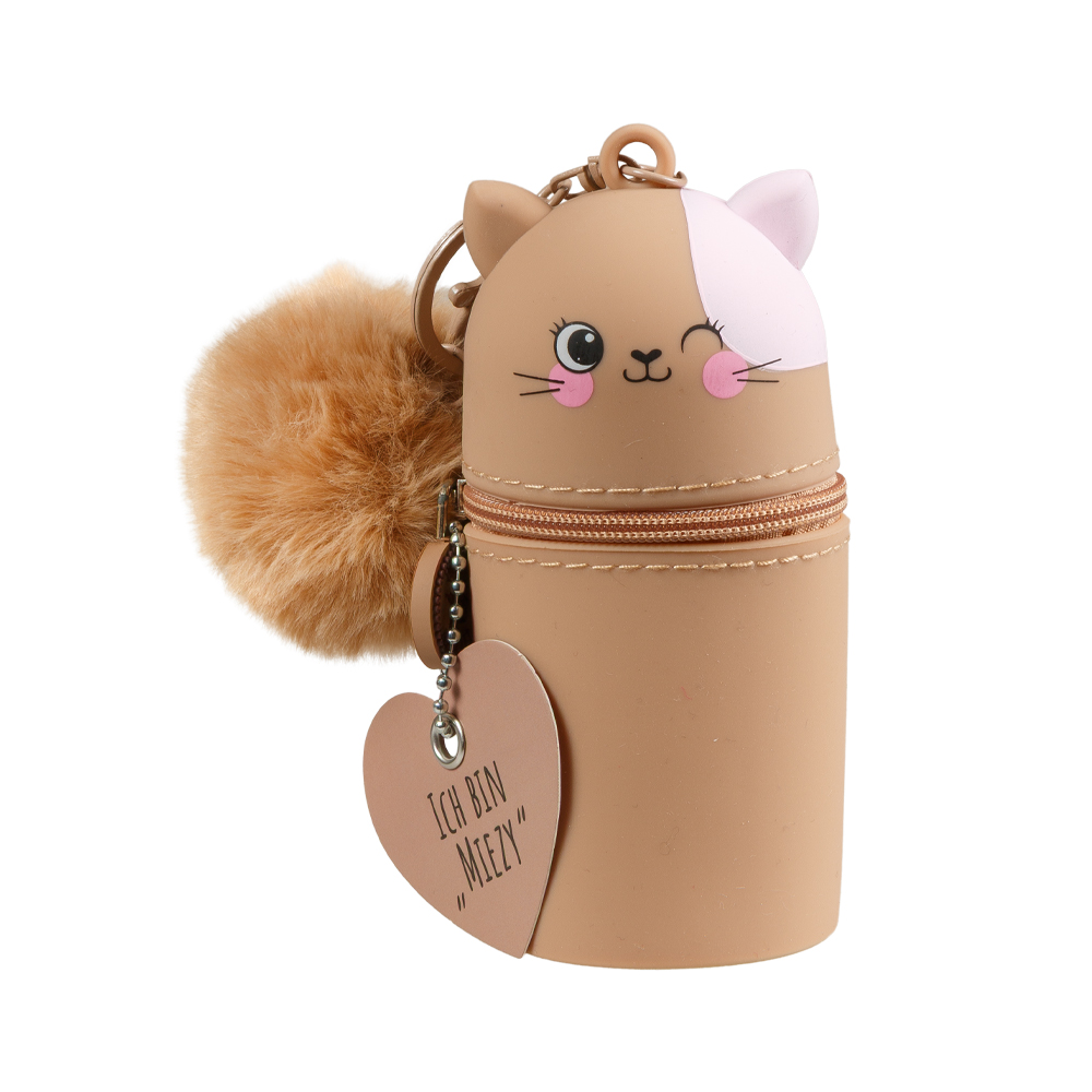 Lulubug Handmade Mini Silikon Anhänger „Miezy“   