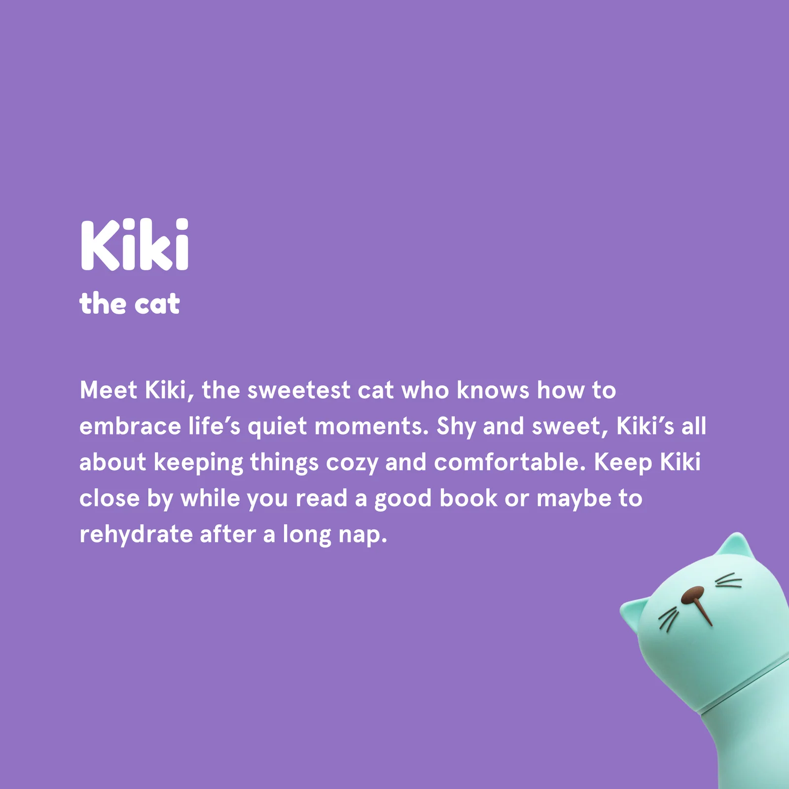 Bestie by Asobu Kitty Bestie Bottle - Trinkflasche Katze