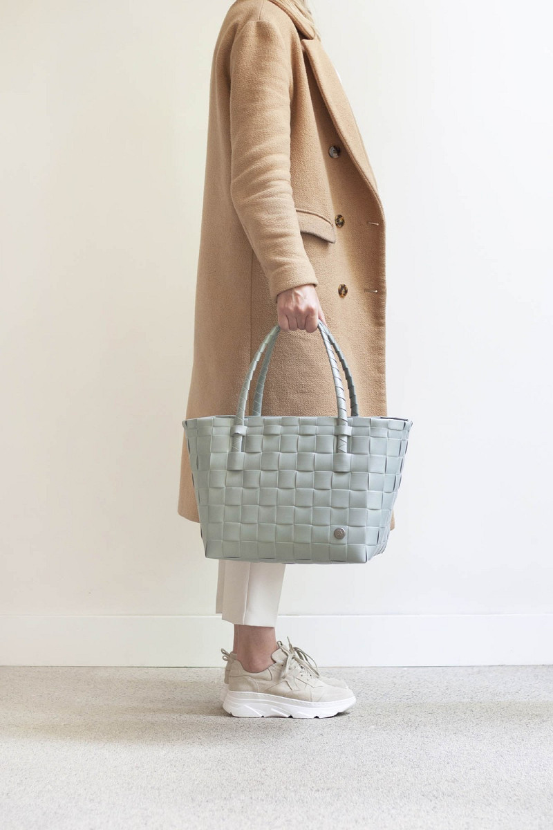 Handed By Paris - Shopper - Einkaufskorb Farbe Sage Green