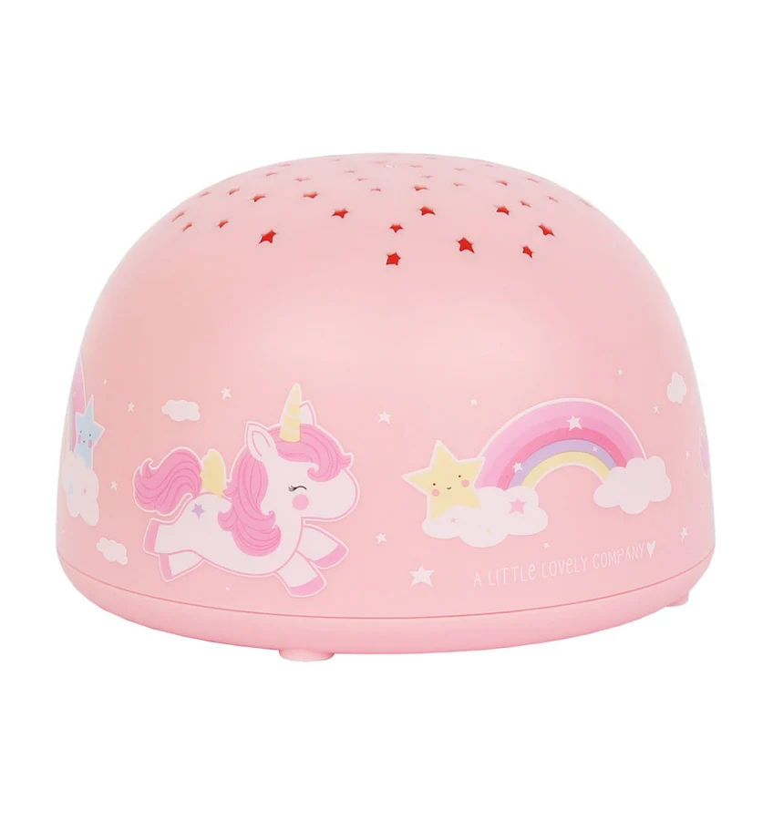 A Little Lovely Company Projektorlampe: Einhorn