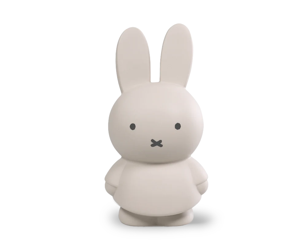 Atelier Pierre Miffy Money Box - Miffy Hase Spardose  Höhe 19 cm Sand