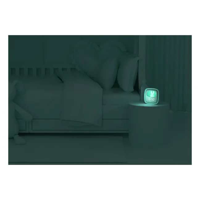 MOB BILLY CLOCK AND LIGHT - TURQUOISE