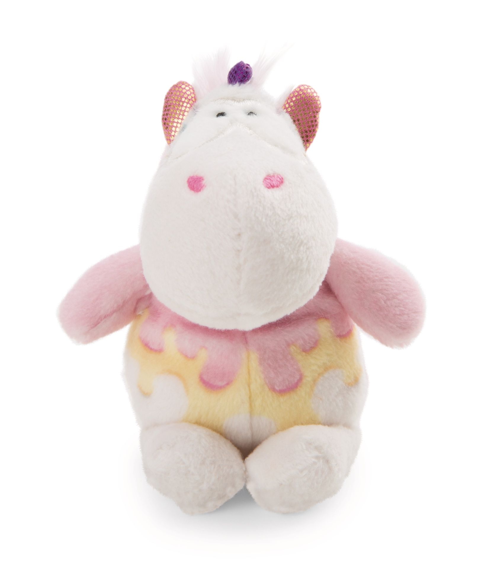 Nici Kuscheltier Einhorn Sweety Rainbow in Bonbon mit Loop NICI GREEN 