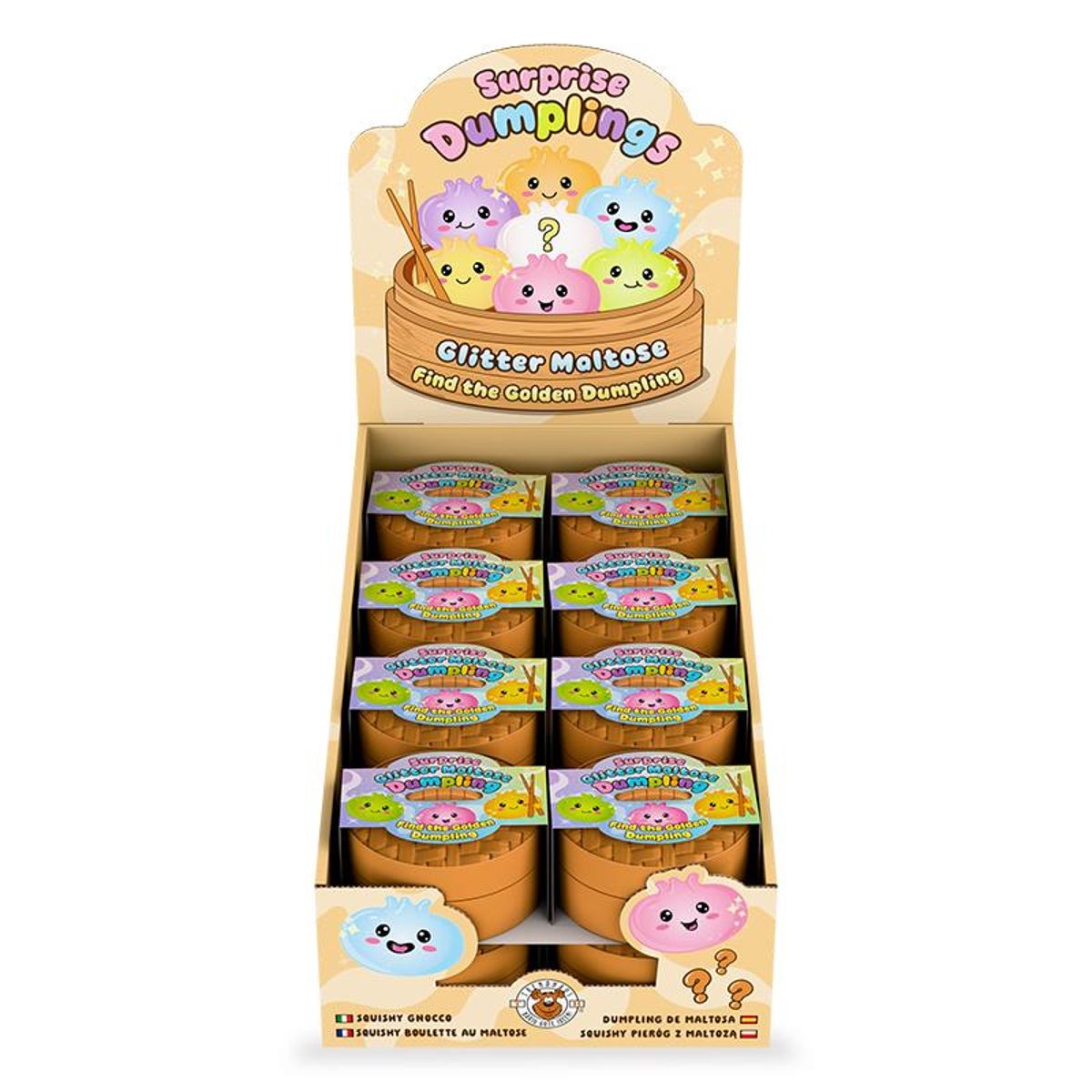 Trendhaus GLITZER MALTOSE DUMPLING Ø 6CM
