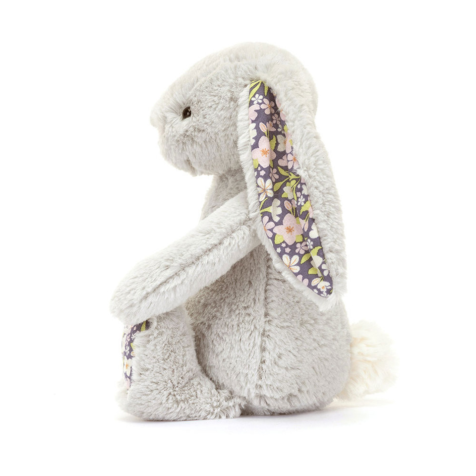 Jellycat Blossom Silver Bunny 'Bloom' - Kuscheltier Hase 18cm