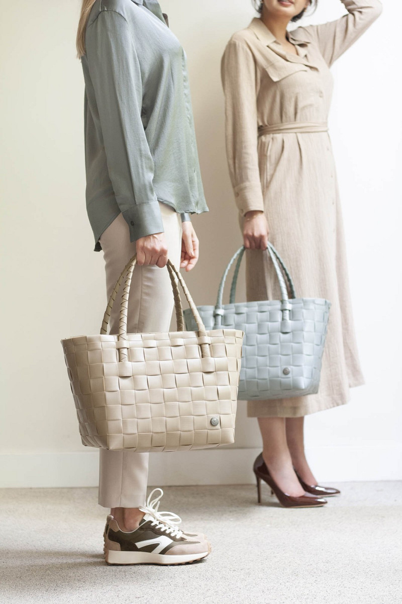 Handed By Paris - Shopper - Einkaufskorb Farbe Sage Green
