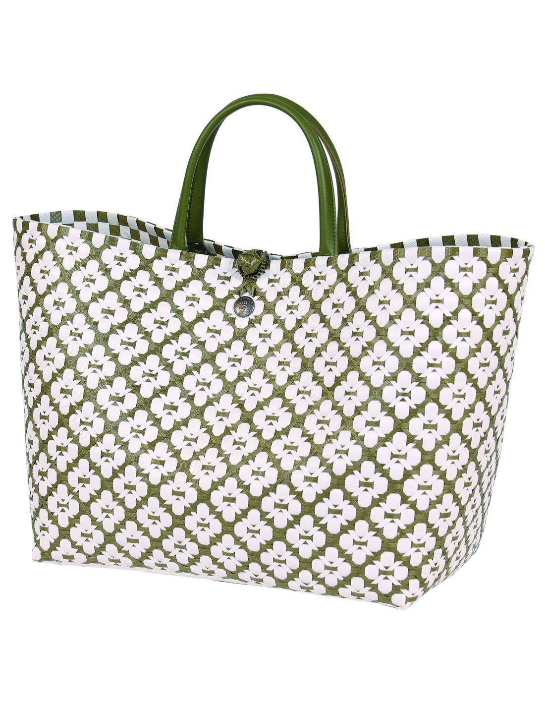 Handed By - Motif Bag - Shopper Grösse  L /  Farbe Olive