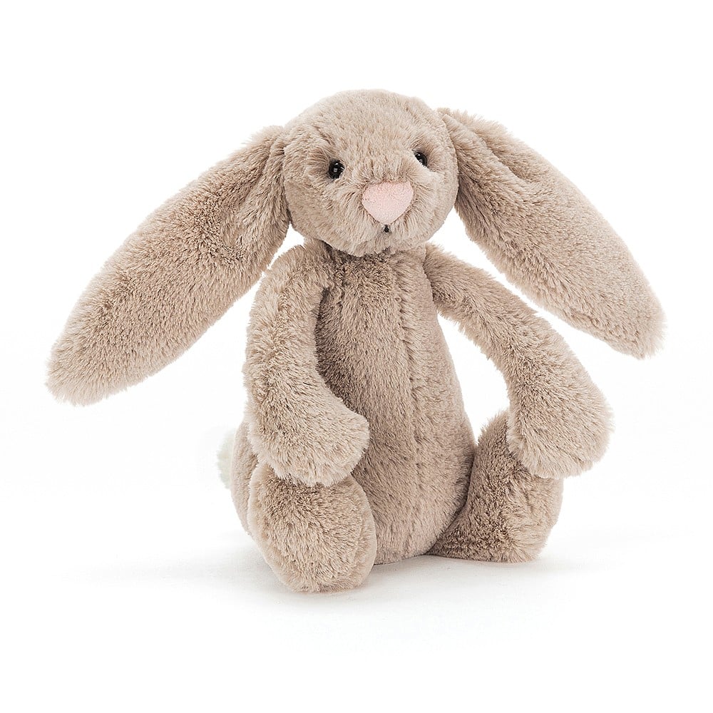 Jellycat Bashful Beige Bunny Kuscheltier Hase klein 18 cm