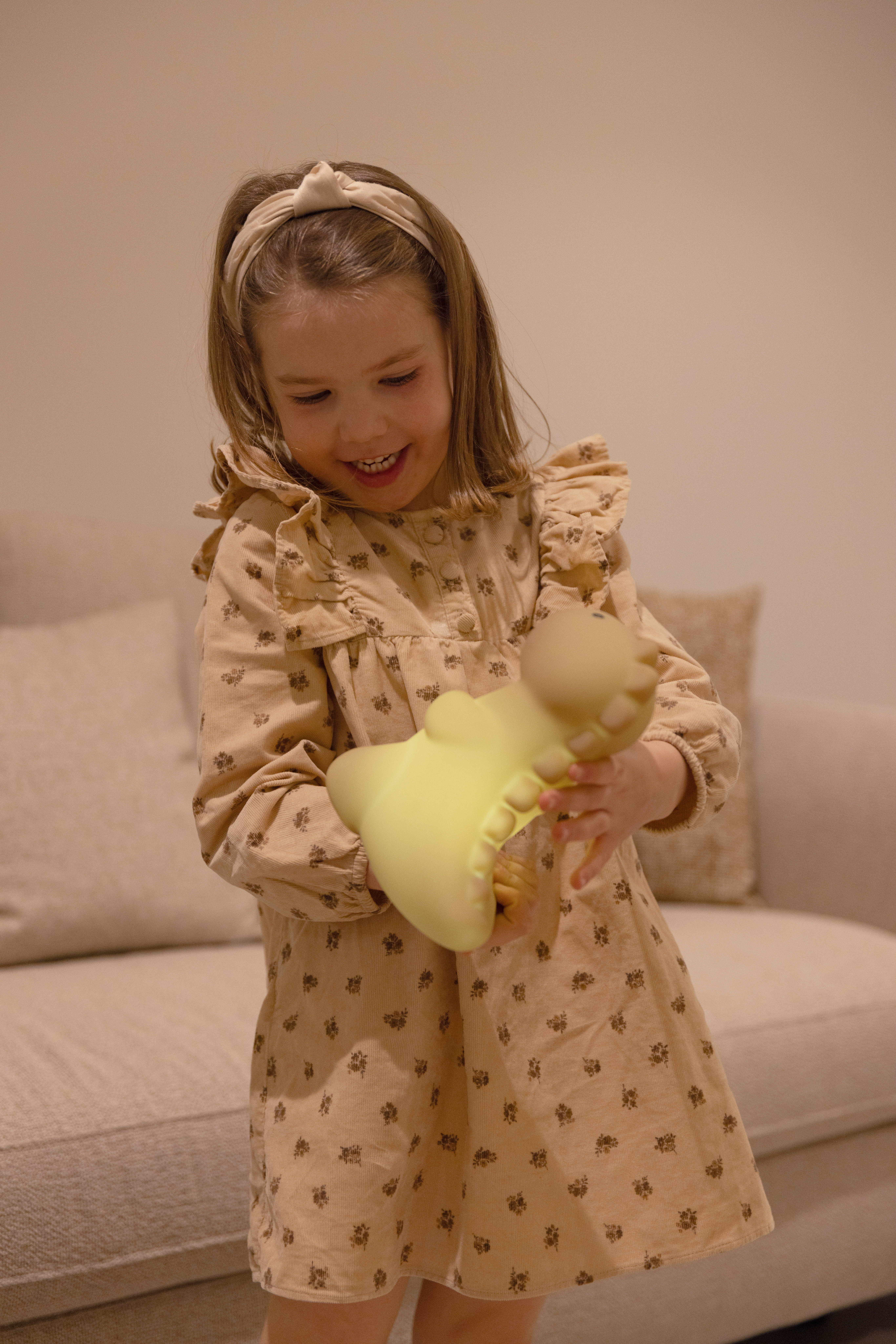 Atelier Pierre Jeroom Dino Clay  Nachtlampe wiederaufladbar Höhe 20 cm 