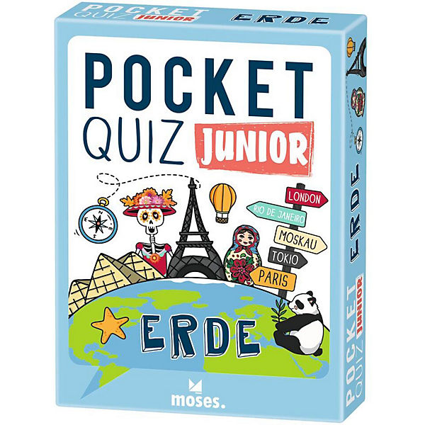 Moses Verlag - Pocket Quiz Junior Erde
