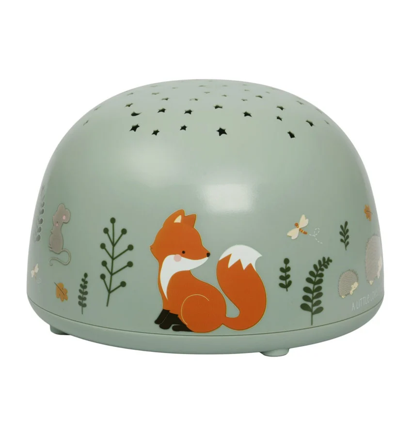 A Little Lovely Company Projektorlampe: Waldfreunde
