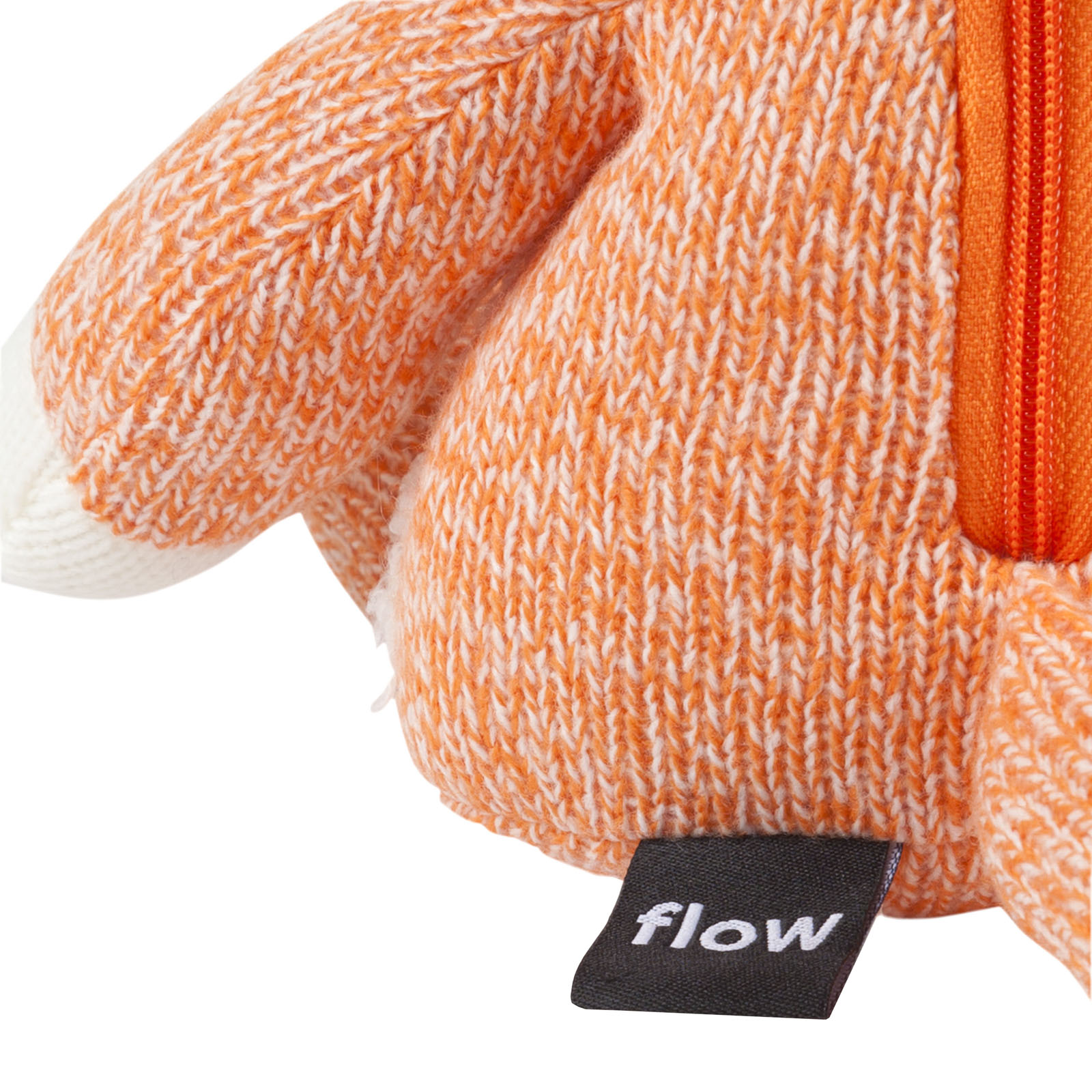 Flow Amsterdam Spieluhr-Kuscheltier Robin 19 cm Orange