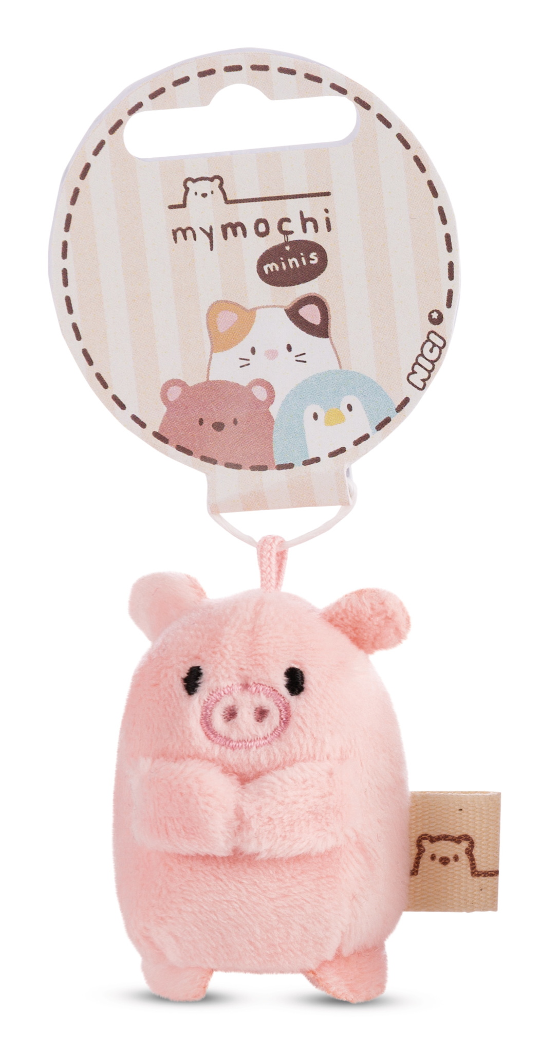 Nici Kuscheltier mymochi minis Schwein Onk 5cm        